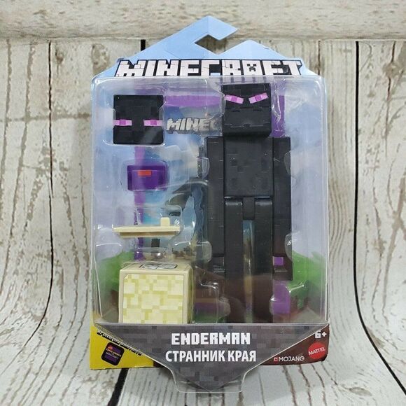 Mattel Mojang Minecraft Comic Maker Action Figure Enderman GCC23 - Picture 1 of 12